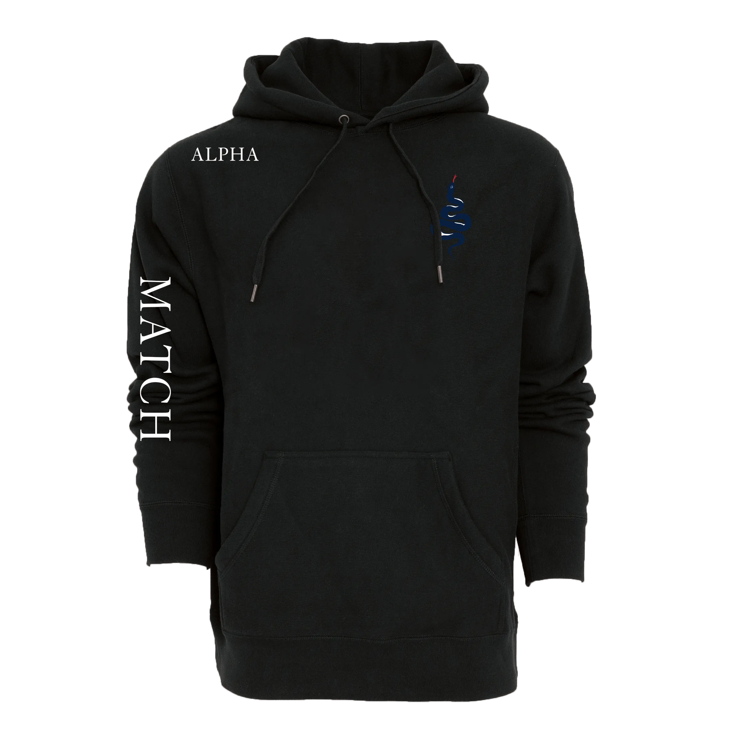Alpha Match Fleece Hoodie