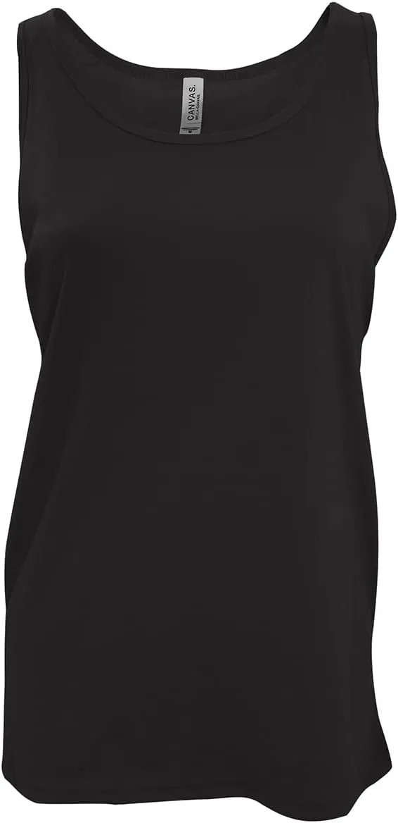 Canvas Womens/Ladies Jersey Sleeveless Tank Top