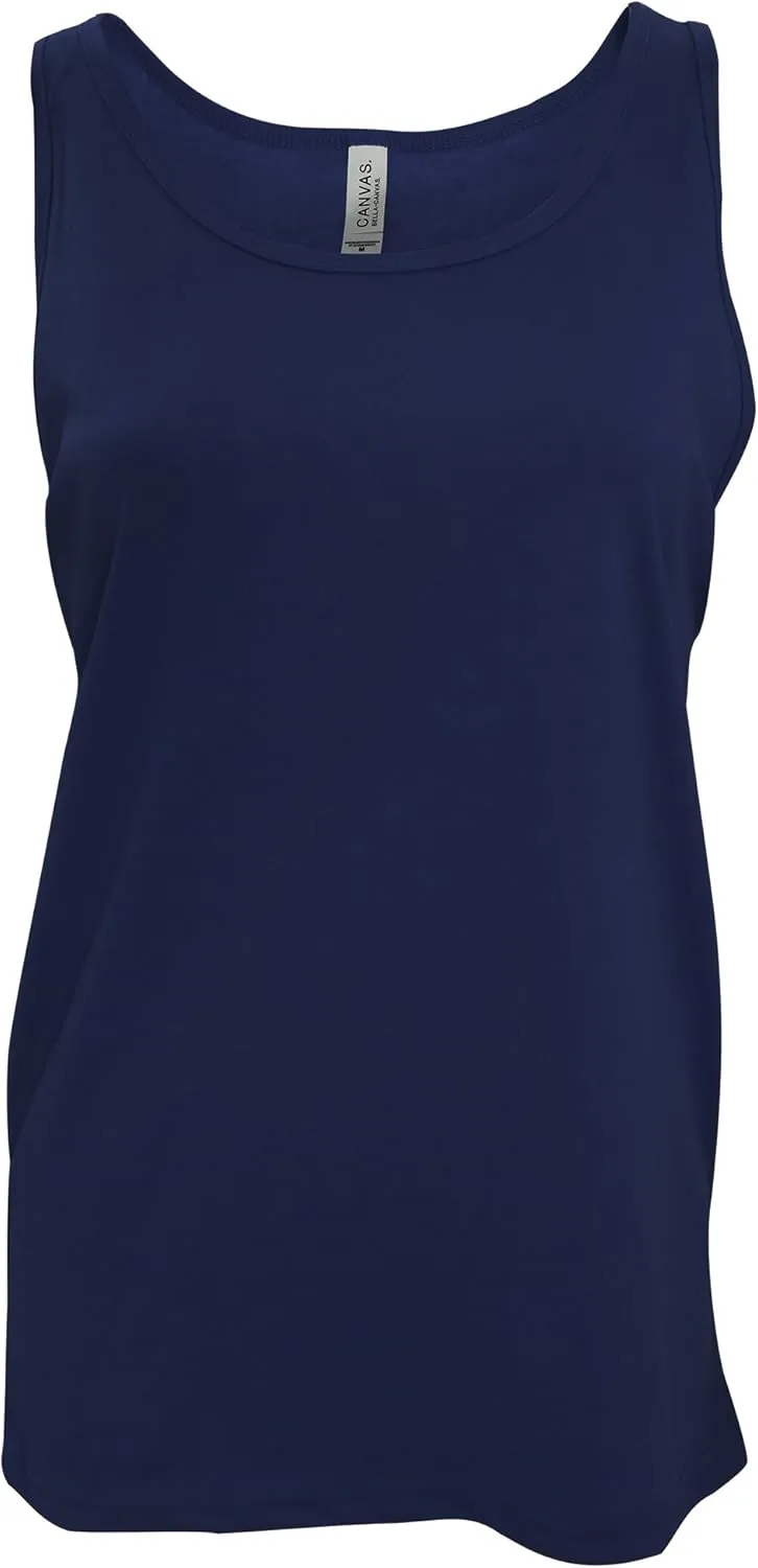 Canvas Womens/Ladies Jersey Sleeveless Tank Top
