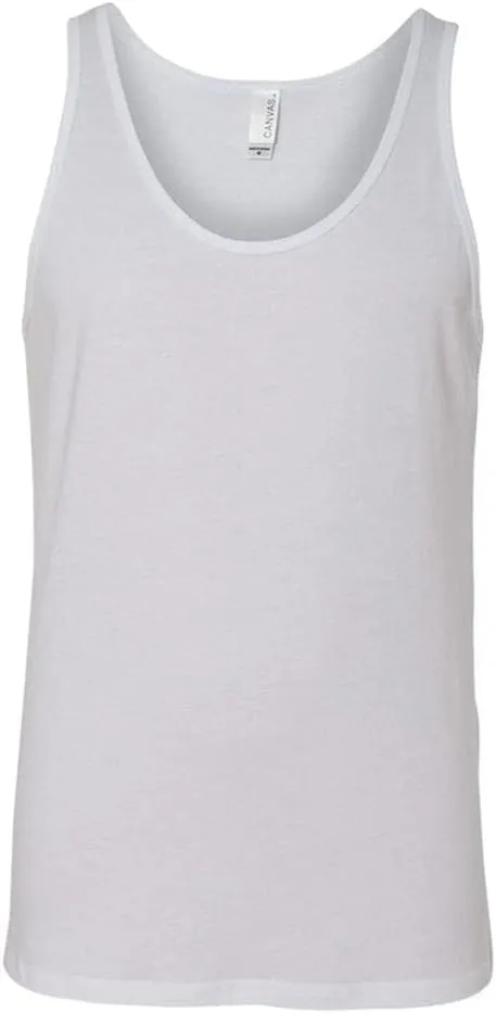 Canvas Womens/Ladies Jersey Sleeveless Tank Top