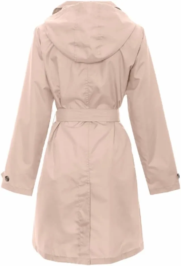 Capelli New York Ladies Rain Slicker with Removable Hood
