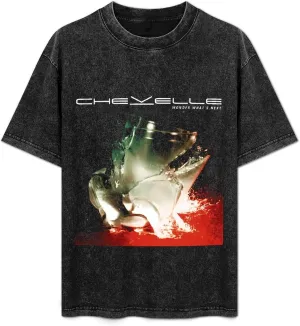 Chevelles Vintage Oversized T Shirt Summer Short Sleeve Tee for Mens Womens