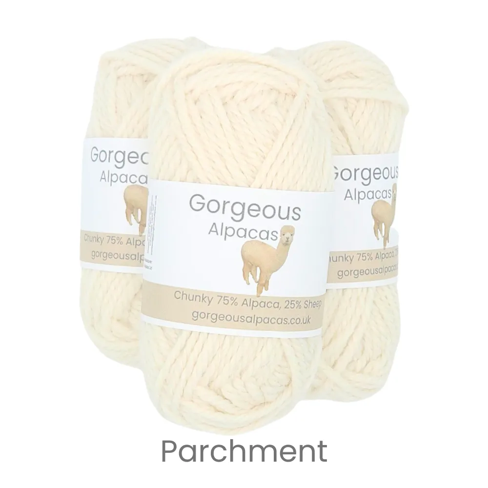 Chunky Alpaca Wool - 50g