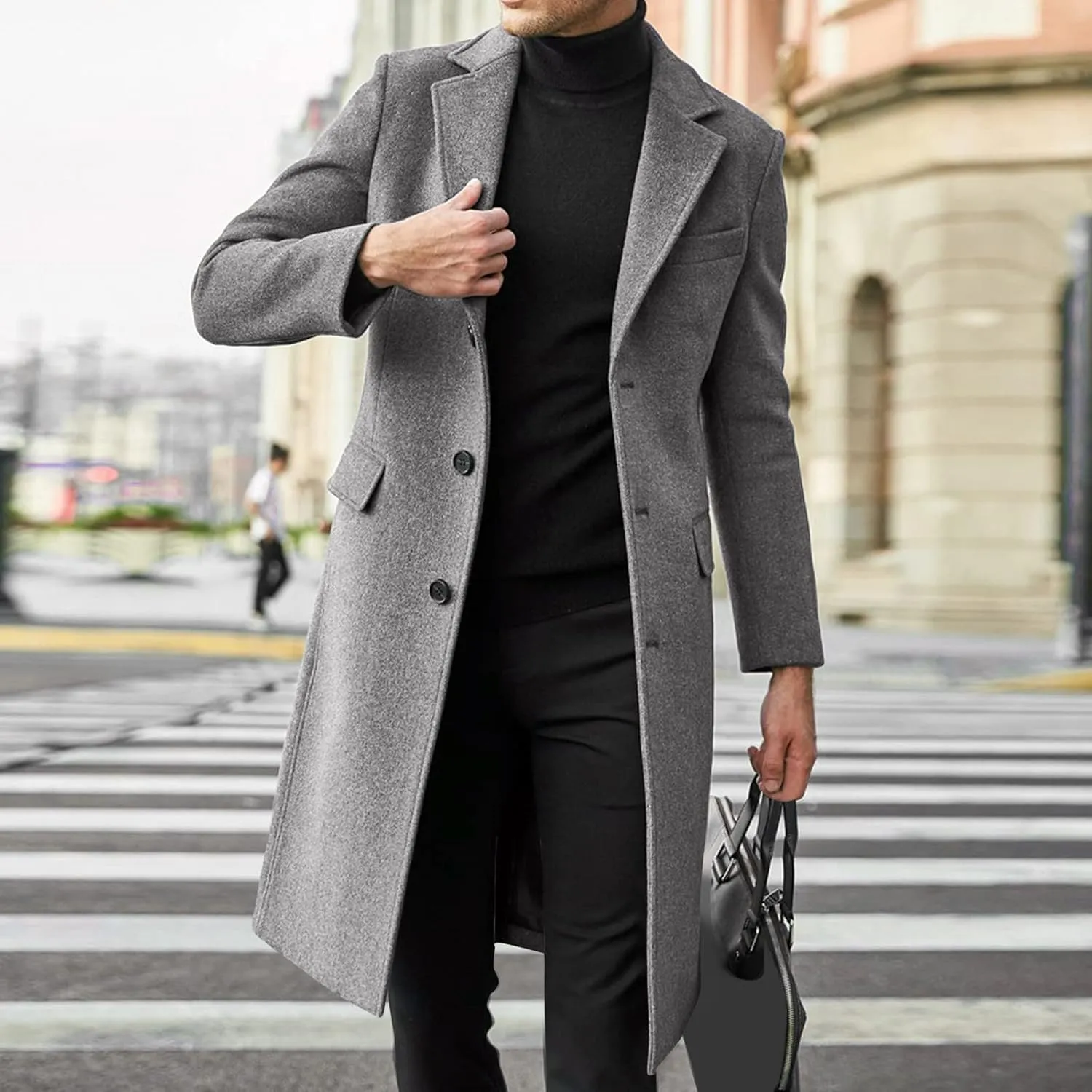 Coats for Men Jacket Winter Coat Bubble Casual Men Fit Thick Men's Coats Jackets Men's Thicken Warm Winter Coat