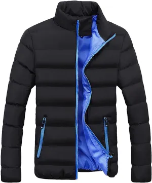 Coats for Men Jacket Winter Coat Bubble Casual Men Fit Thick Men's Coats Jackets Men's Thicken Warm Winter Coat