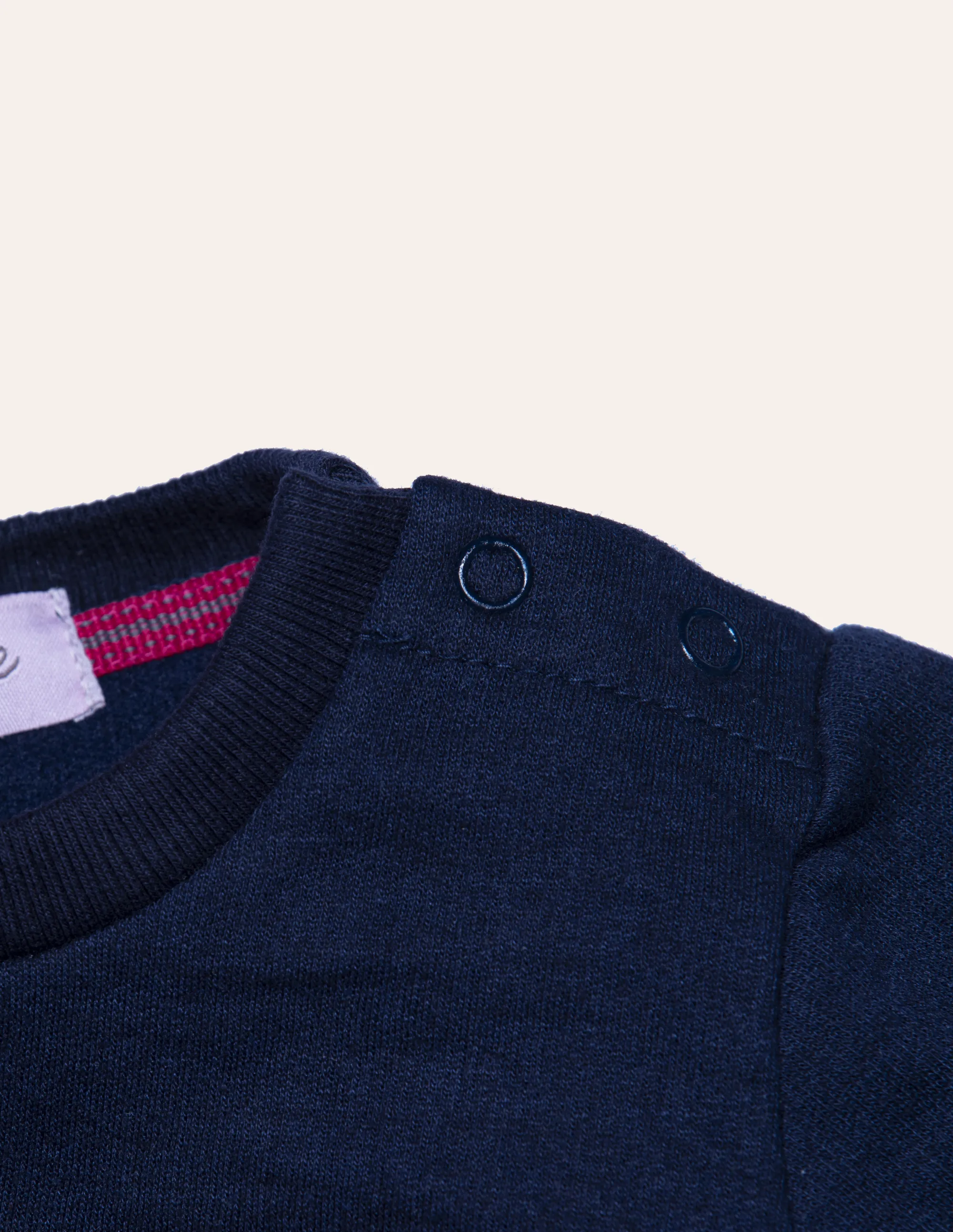 Dark Navy Love Embroidered Sweatshirt