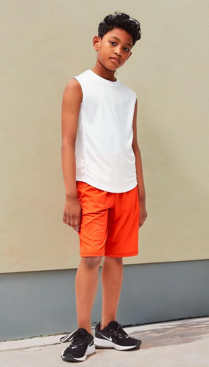 DEVOPS Boys Baselayer Workout Tank Top Sleeveless
