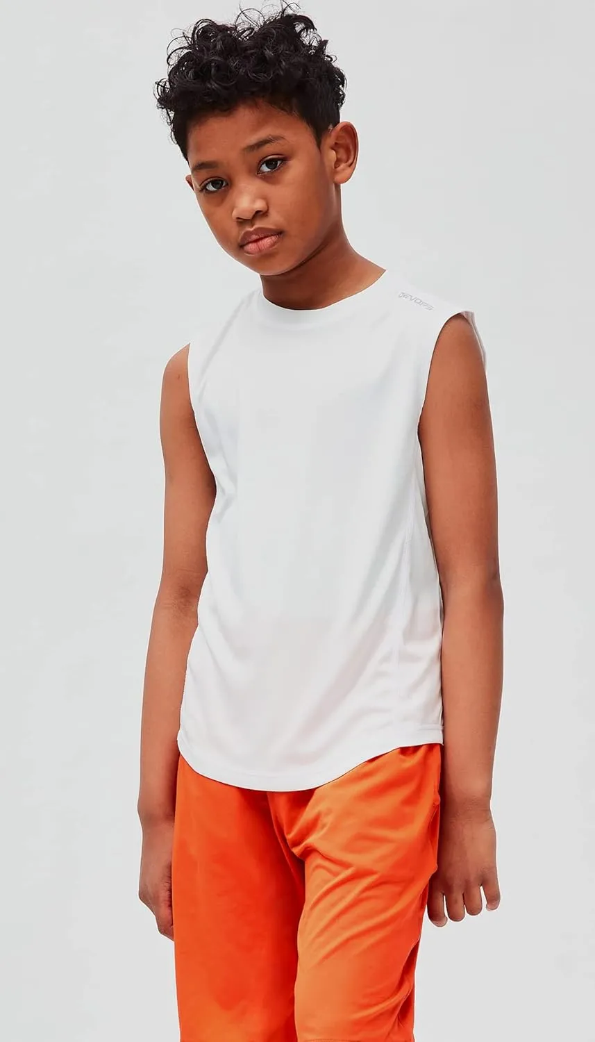 DEVOPS Boys Baselayer Workout Tank Top Sleeveless