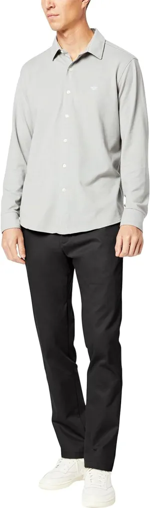 Dockers Men's Slim Fit Signature Khaki Lux Cotton Stretch Pants