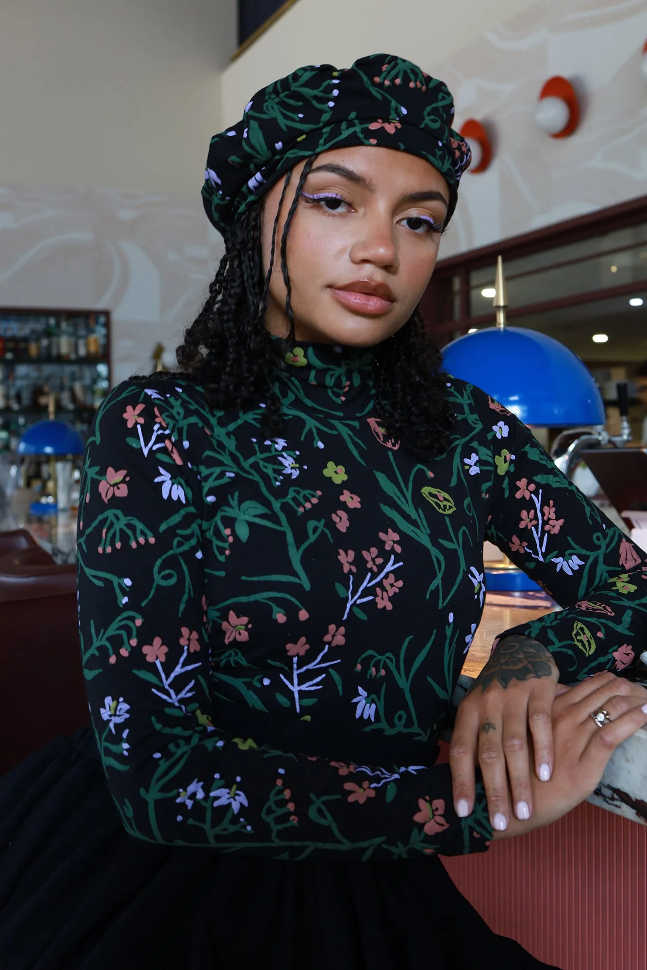 Dusk Belladonna Turtleneck (4X)