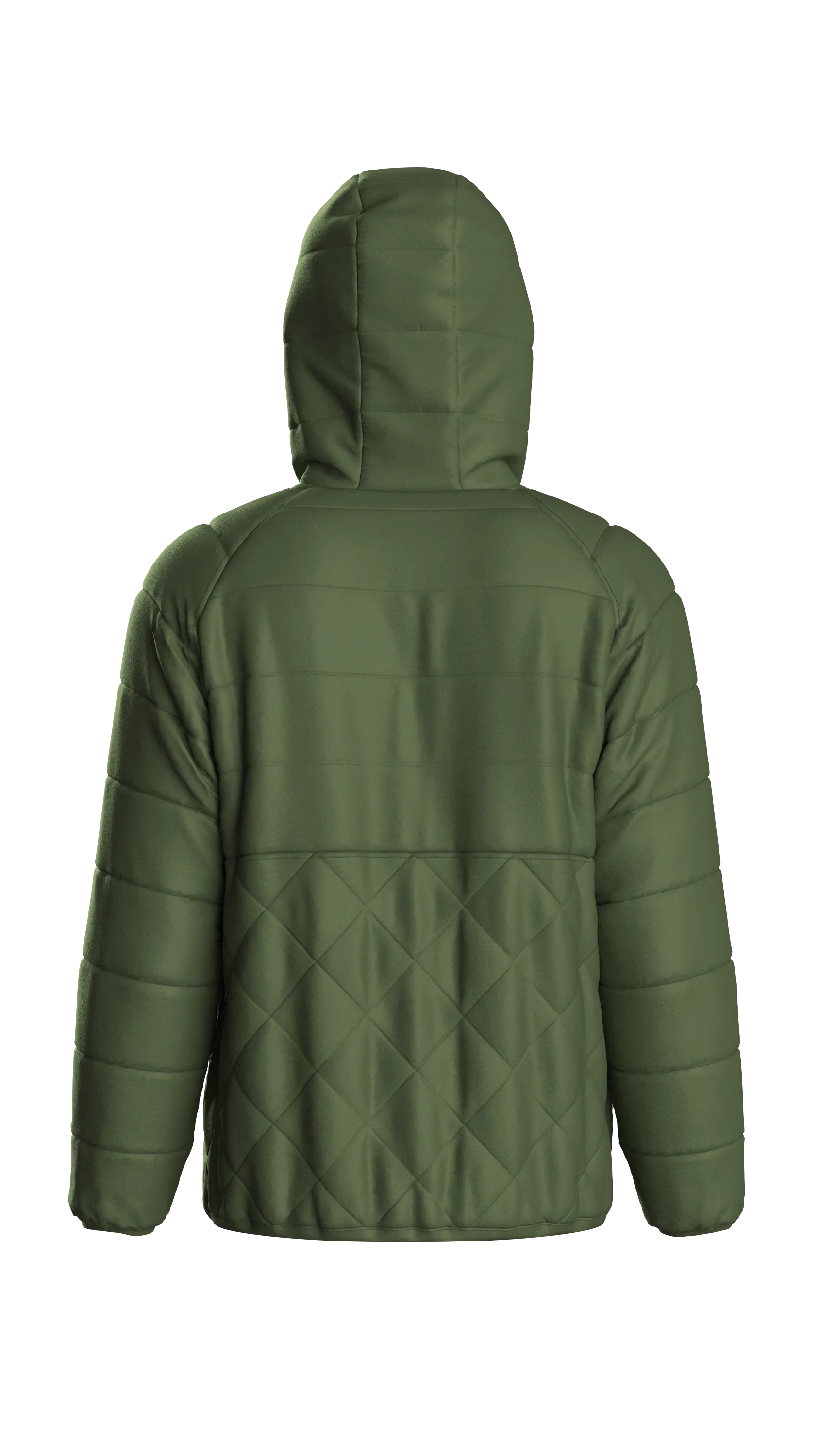 Dylan Recycled Insulated Full Zip Jacket - Wild Green