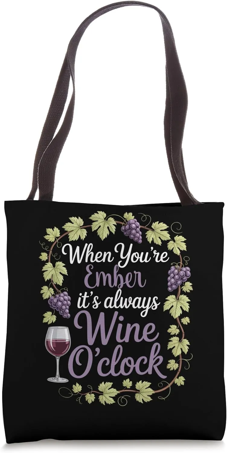 EMBER Personalized Women's Gift Custom EMBER Tote Bag
