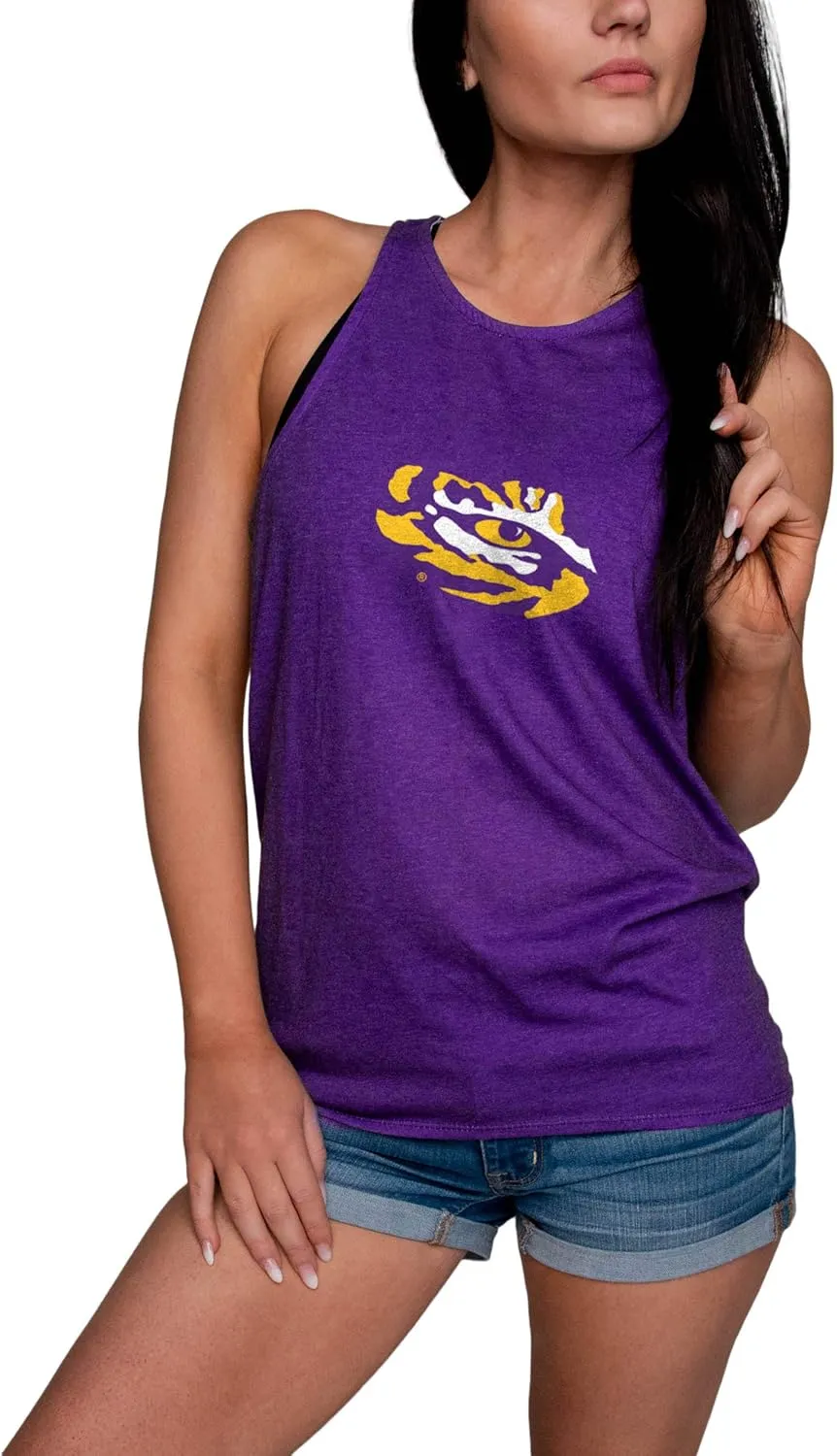 FOCO Women's Tie Breaker Tank Top Shirt