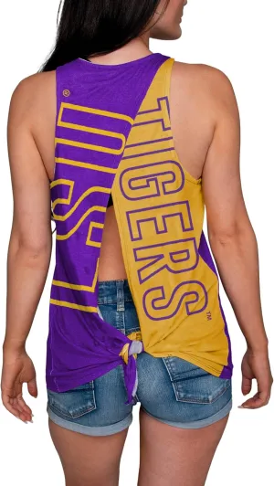 FOCO Women's Tie Breaker Tank Top Shirt