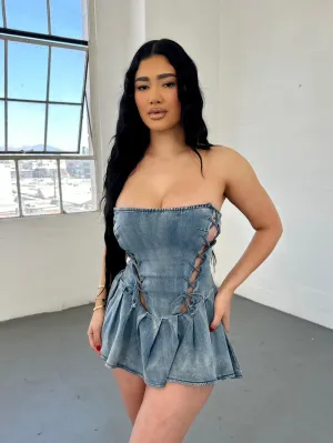 Girl In Denim Mini