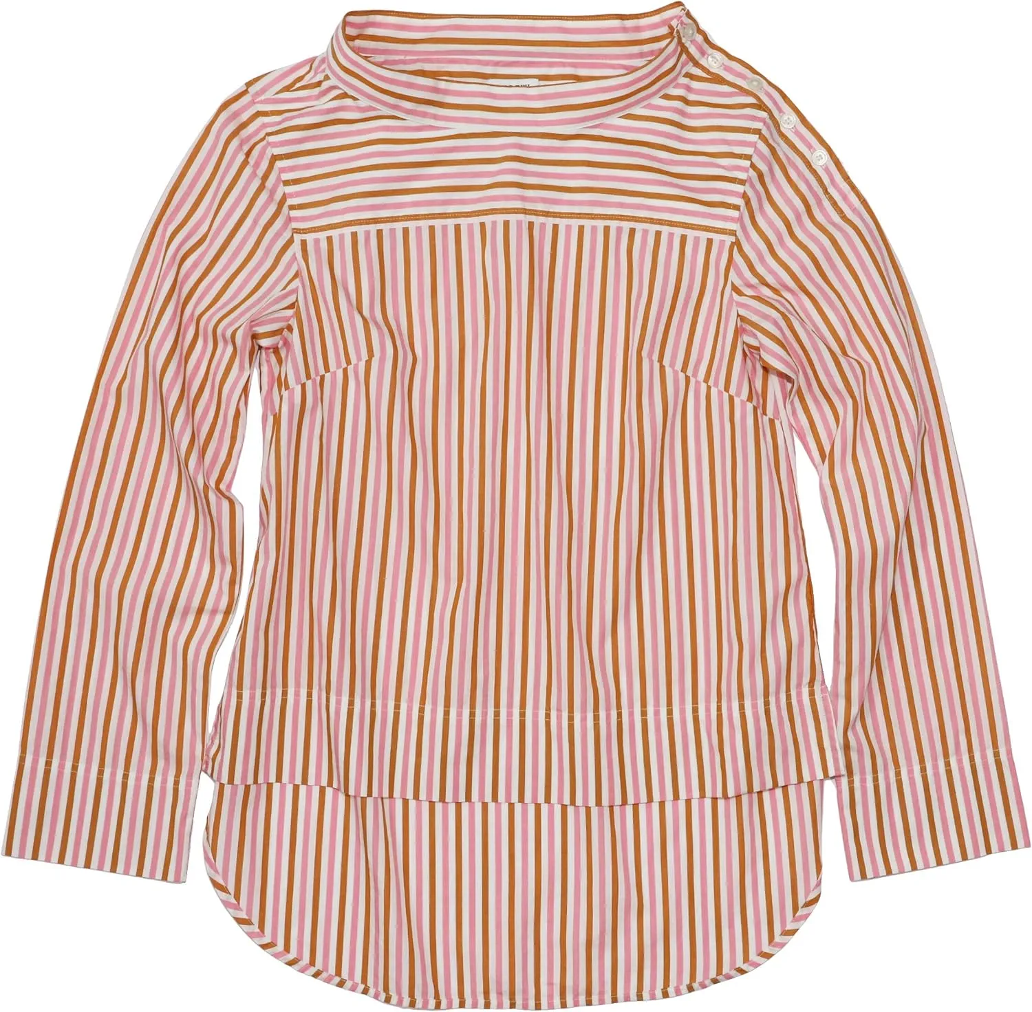 J.Crew Women's Funnel-Neck Drop Hem Top