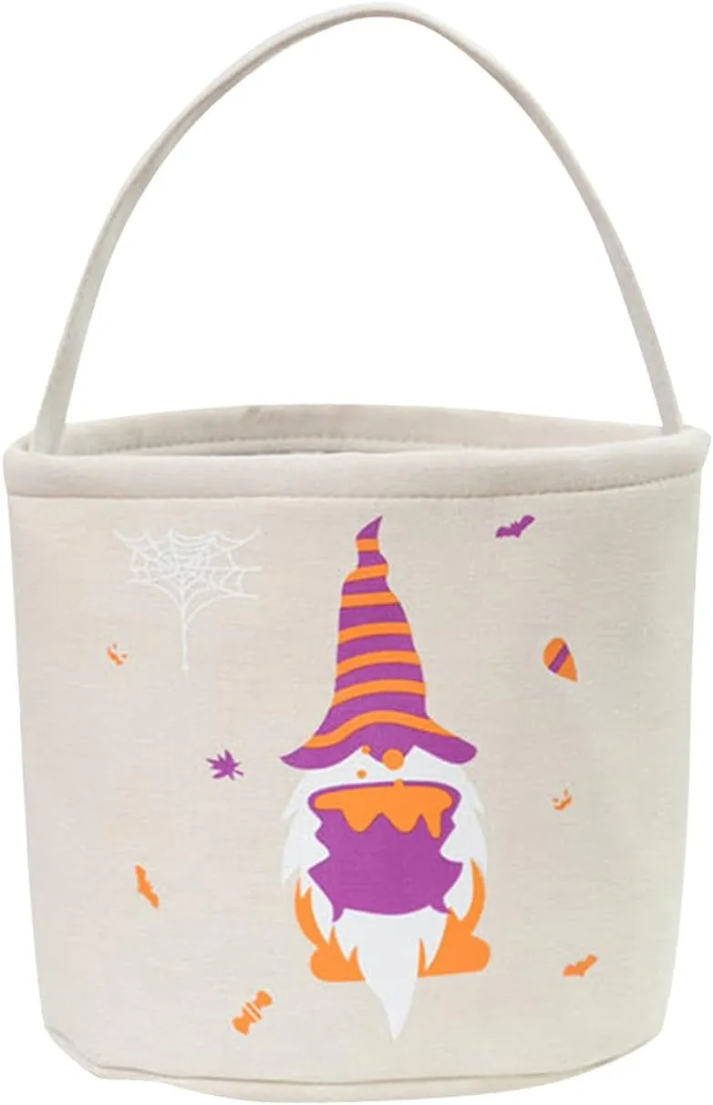 Kids Halloween Candy Girl Boy Basket Trick Bags Candy Or Bucket Baby Care Decoration for Girls