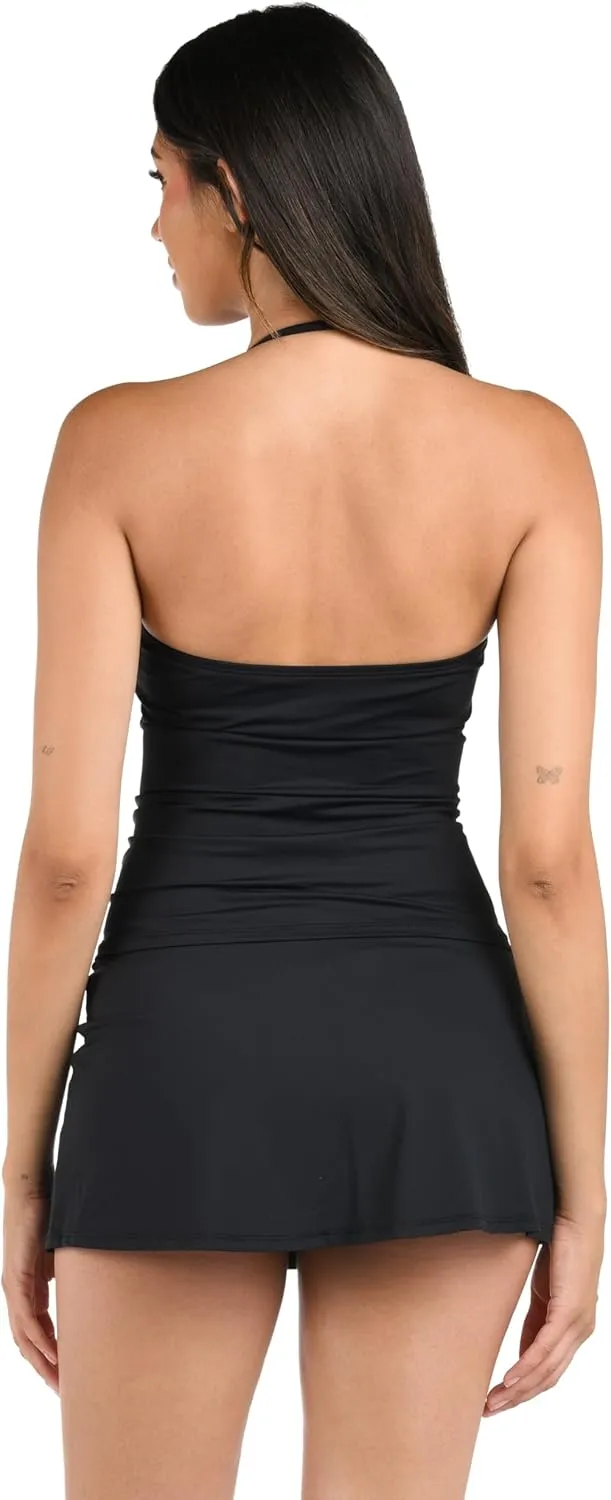 La Blanca Women's Bandeau Tankini Swimsuit Top