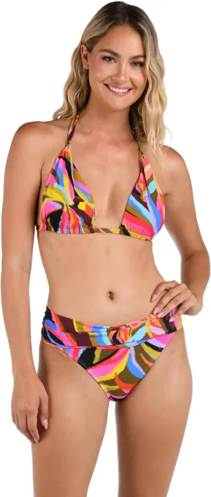 La Blanca Women's Halter Bikini Swimsuit Top