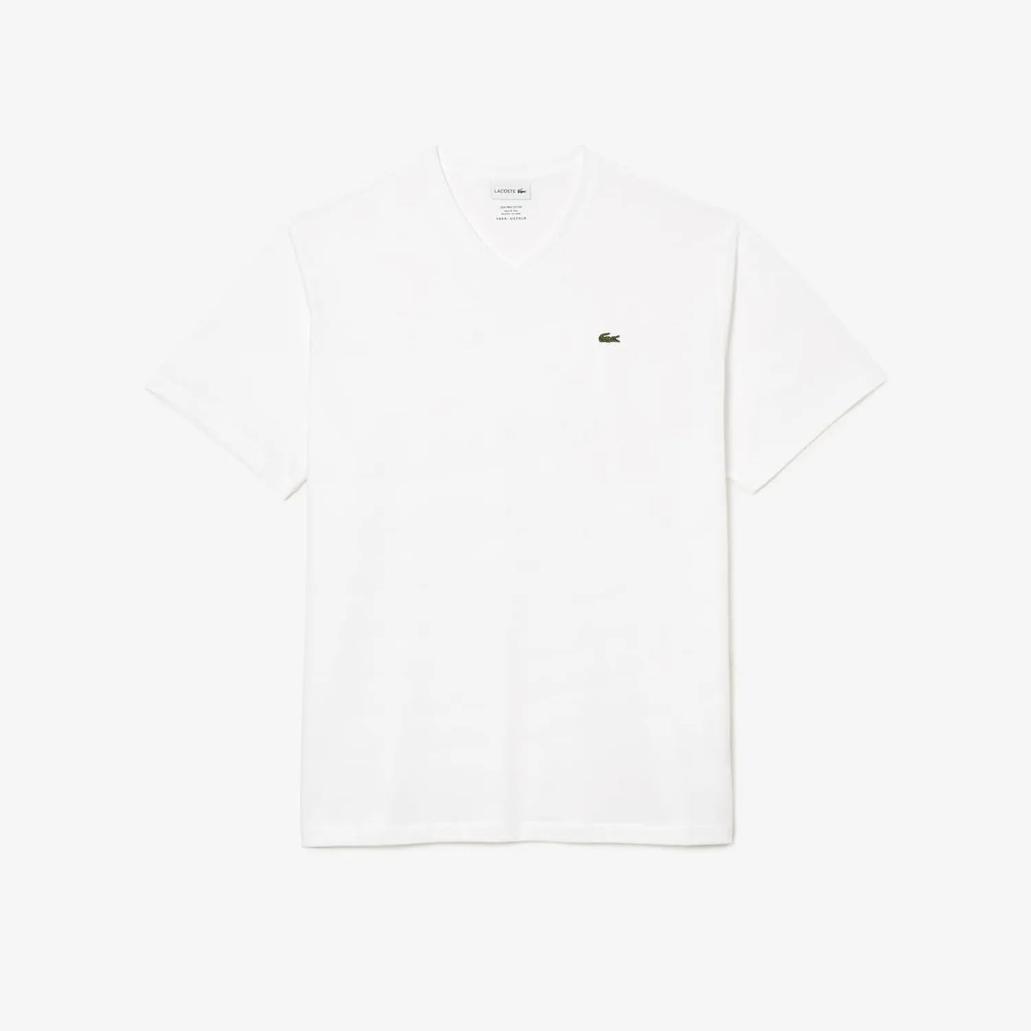 Lacoste Men's Big Fit V-Neck Pima T-Shirt