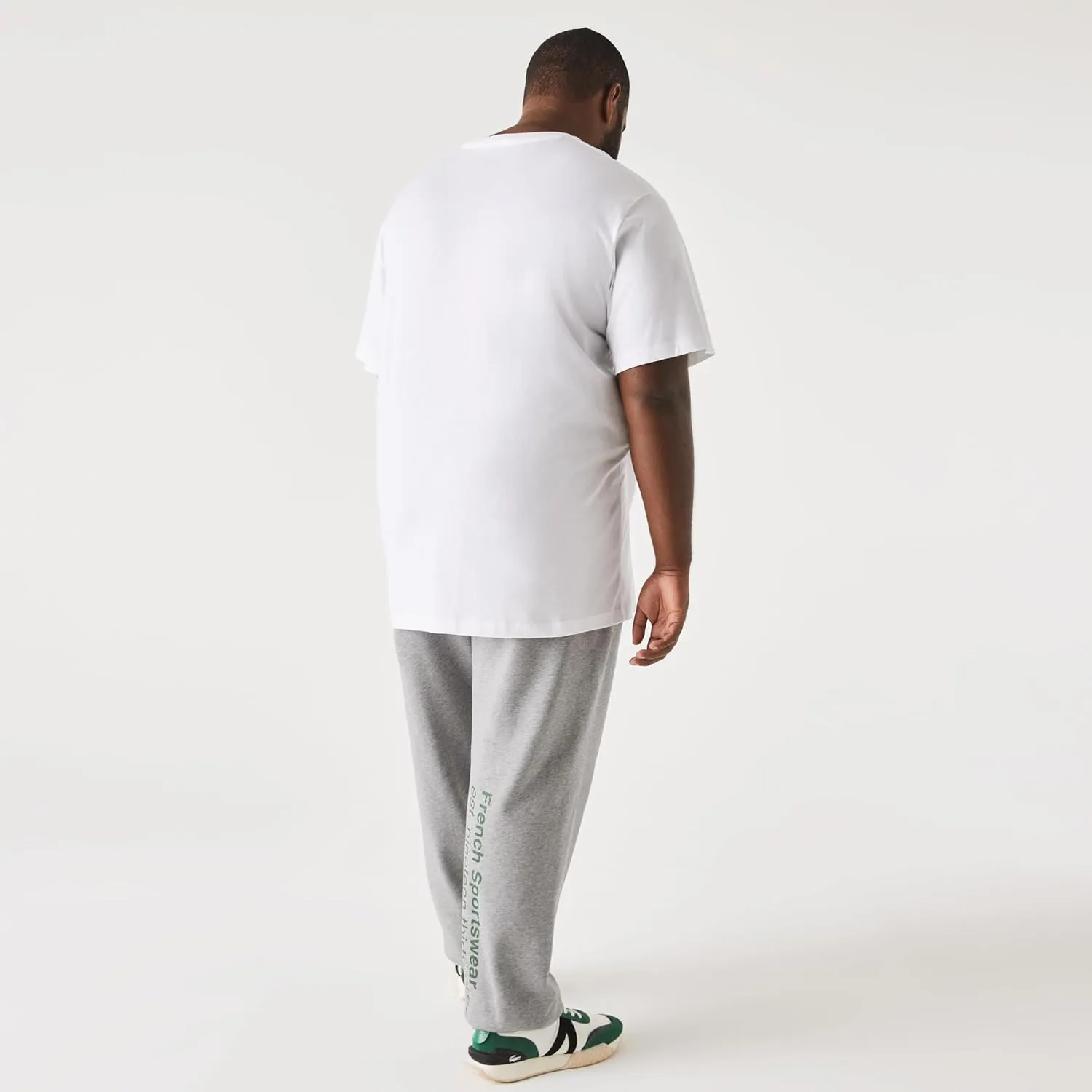 Lacoste Men's Big Fit V-Neck Pima T-Shirt