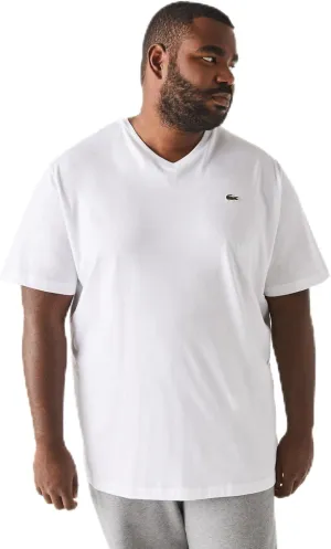 Lacoste Men's Big Fit V-Neck Pima T-Shirt