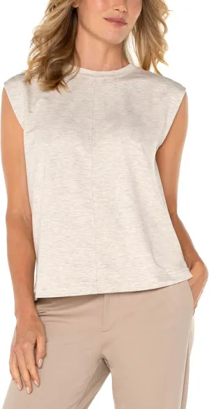Liverpool Women's Sleeveless Crew Neck Knit Top