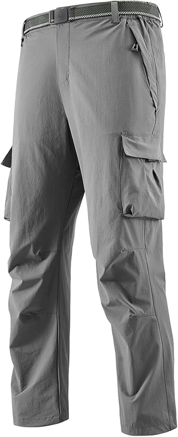 Mens Cargo Pants Ripstop Outdoor Hiking Pants Athletic Substantial Joggers Sweatpants