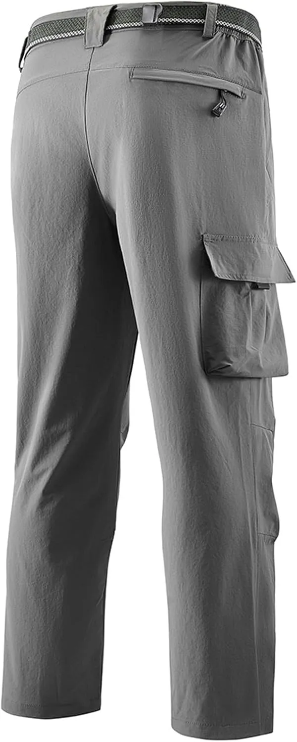 Mens Cargo Pants Ripstop Outdoor Hiking Pants Athletic Substantial Joggers Sweatpants