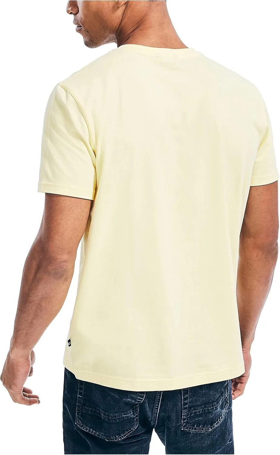 Nautica Men's J-Class Logo V-Neck T-Shirt