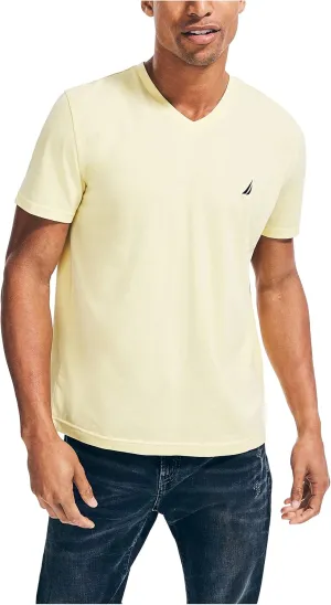 Nautica Men's J-Class Logo V-Neck T-Shirt
