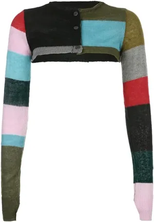 Novelty Shrug Top for Women Y2K Fashion