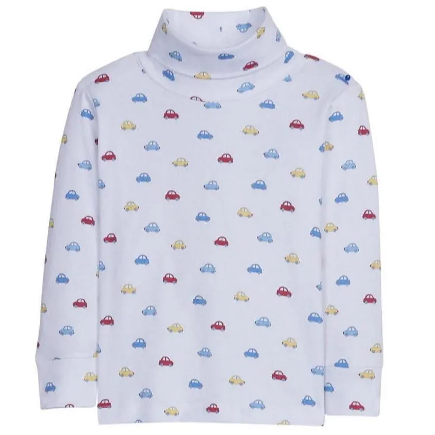 Printed Cars Turtleneck