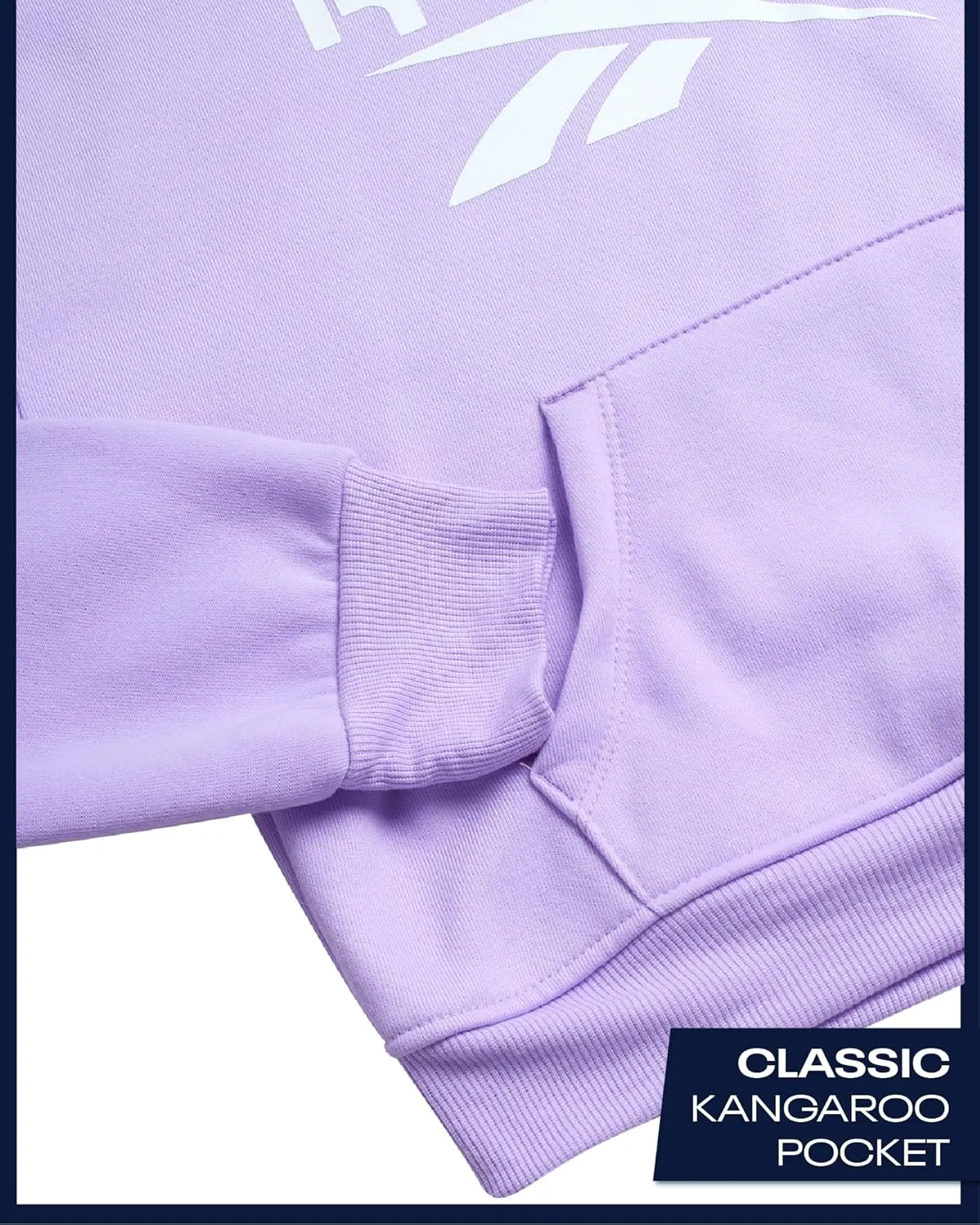 Reebok Girls' Activewear Set - 3 Piece Stylish Graphic T-Shirt, Fleece Pullover Hoodie, and Jogger Sweatpants (Size: 4-12)