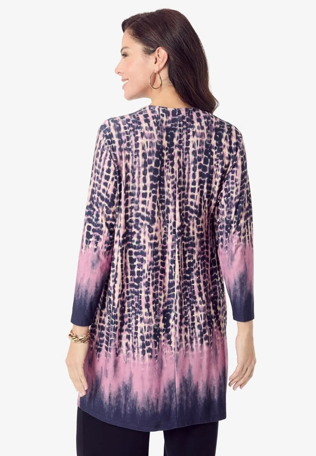 Roaman's Women's Plus Size Ultra Drape Cardigan