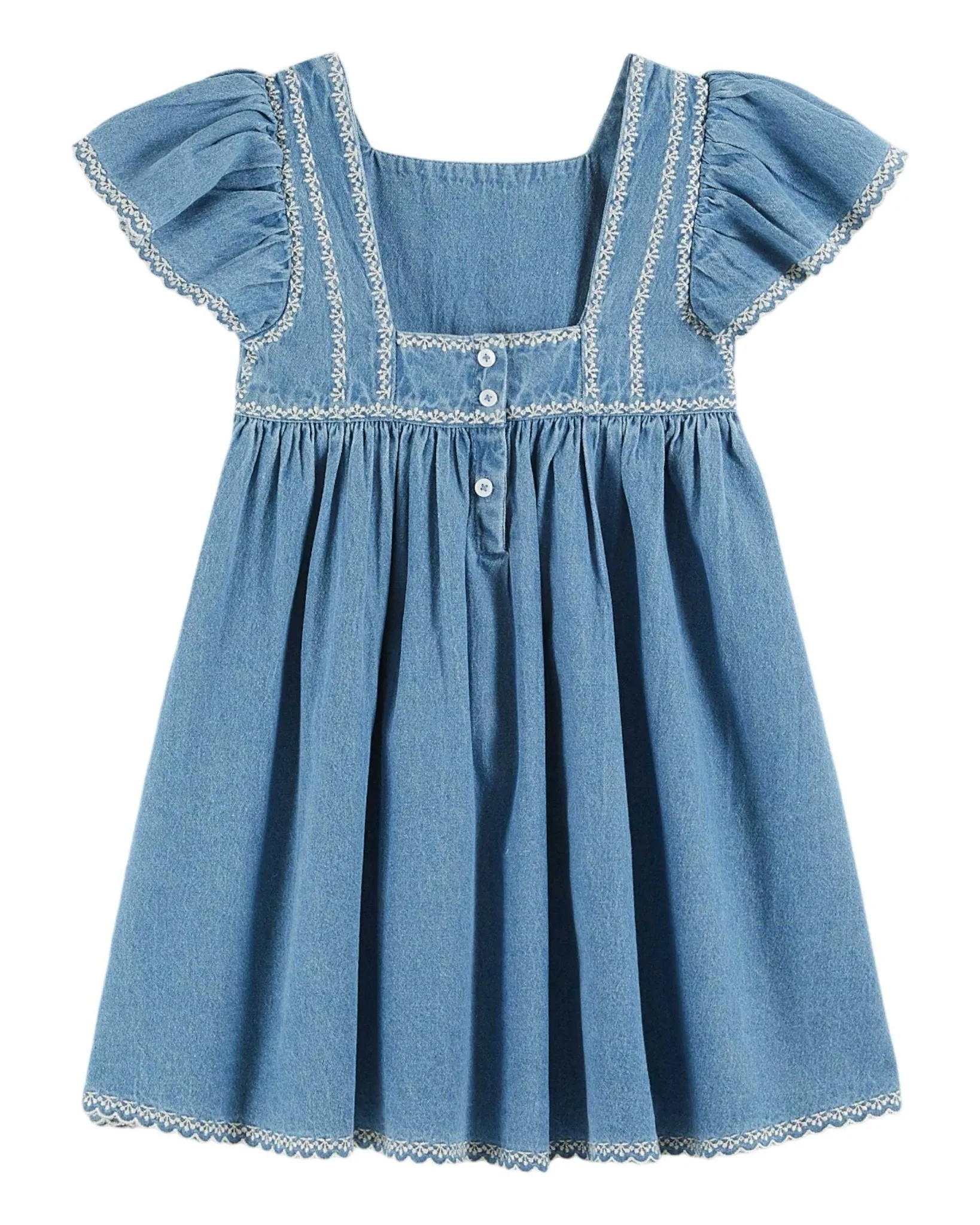 Robe Brode Denim - Denim Light