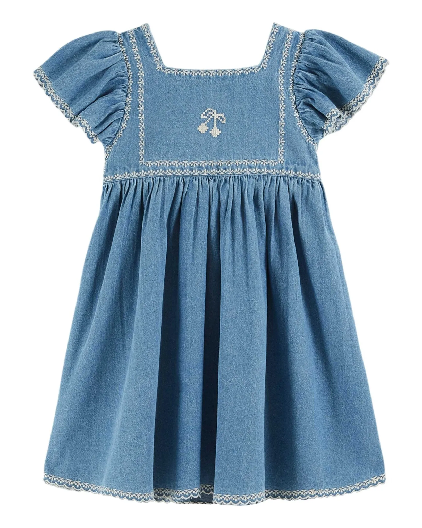 Robe Brode Denim - Denim Light