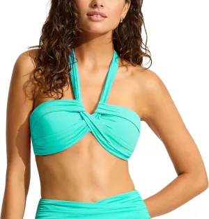 Seafolly Women's Bandeau Halter Bikini Top Swimsuit