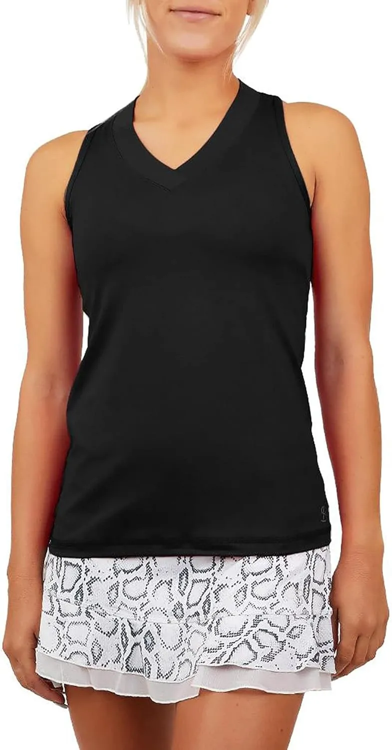 UV Colors Racerback Womens Tennis Tank Top