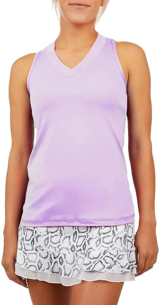 UV Colors Racerback Womens Tennis Tank Top