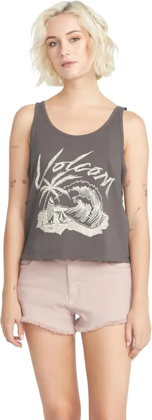 Volcom Women's Scoop Neck Boxy Tank Top