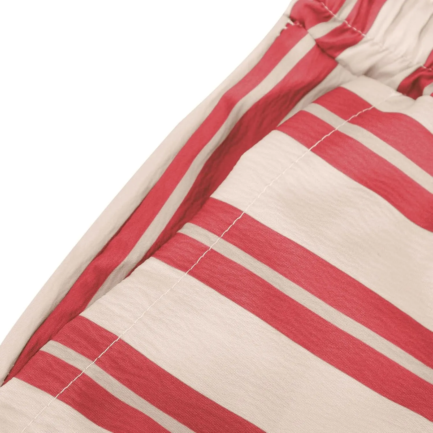 Women Drawstring Stripe Wide Leg Trousers Low Rise Casual Loose Lounge Pants with Pockets, Large, 02-blue