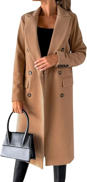 Womens Fall Fashion 2024 Cardigan Sweater Jackets Open Front Oversized Blazer Tops Fall Winter Long Coats Outwear