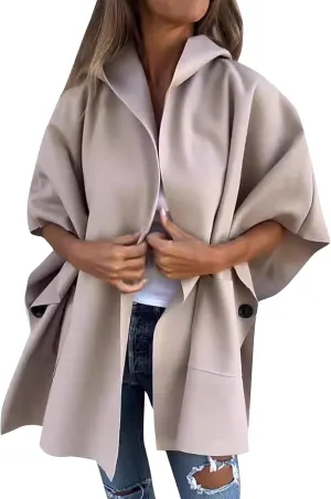 Womens Fall Fashion 2024 Oversized Dressy Cardigans Long Lightweight Coat Fall Sweater Jacket Outerwear with Pockets