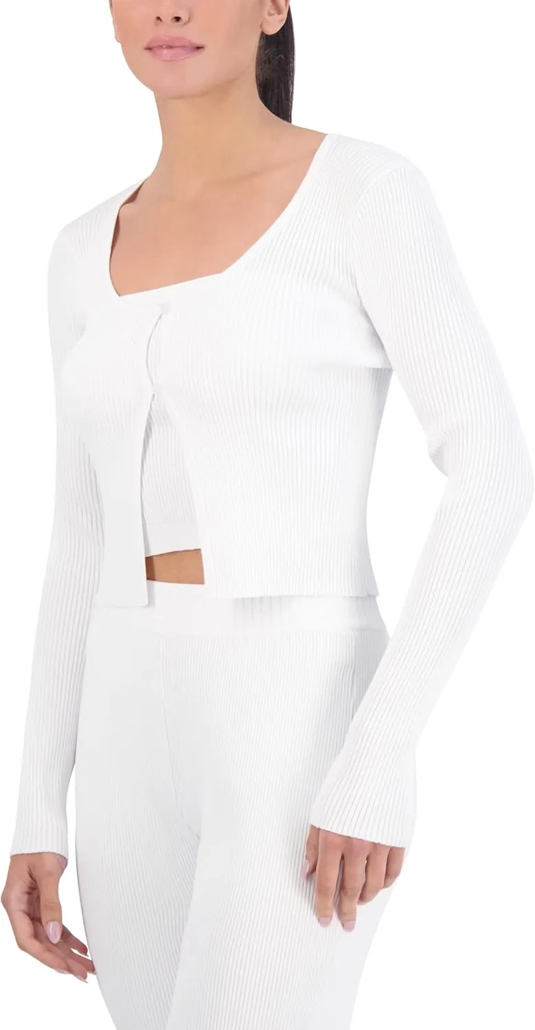 Women's Long Sleeve Scoop Neck Sweater Top