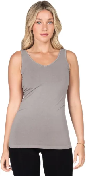Women's Stretchy Seamless Tank Top. One Size