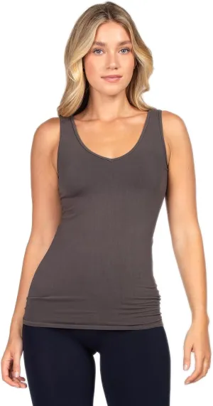 Women's Stretchy Seamless Tank Top. One Size