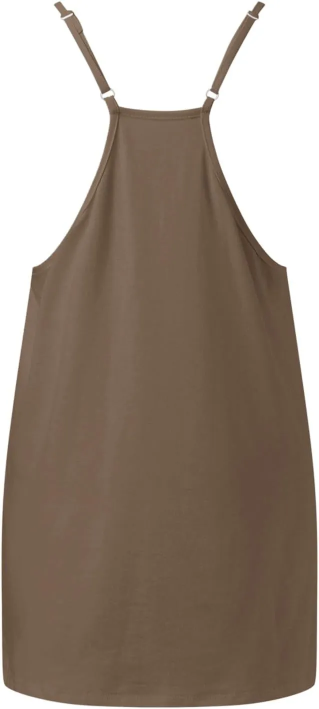 Women's Tennis Dress Shorts Summer Outfits Athletic Romper Sleeveless Workout Mini Skort Womens Maxi Dress with