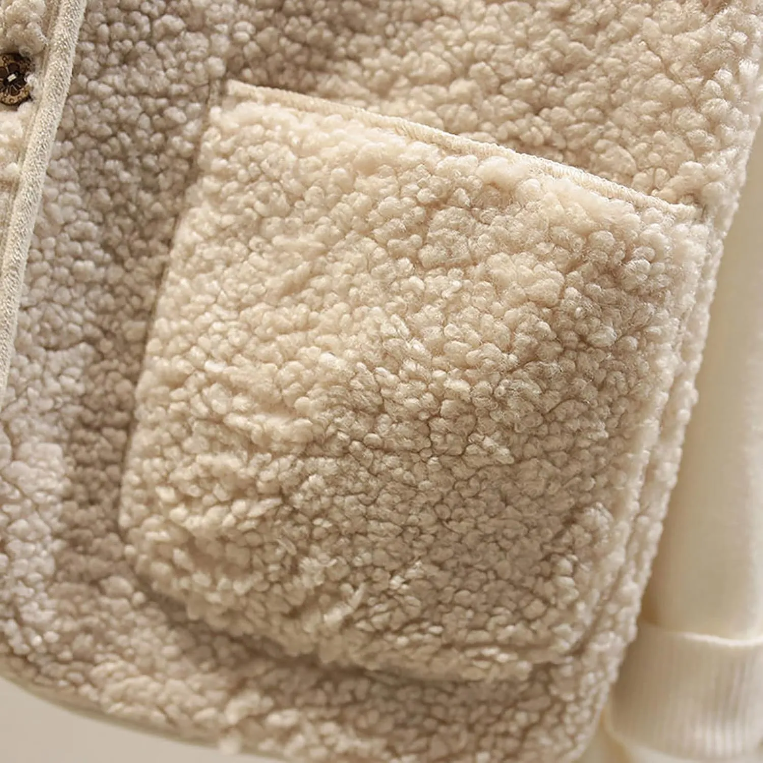 Womens Vest Fuzzy Fleece Cropped Winter Coats Plus Size Sleeveless Sweaters Faux Fur Shaggy Open Front Short Cardigan