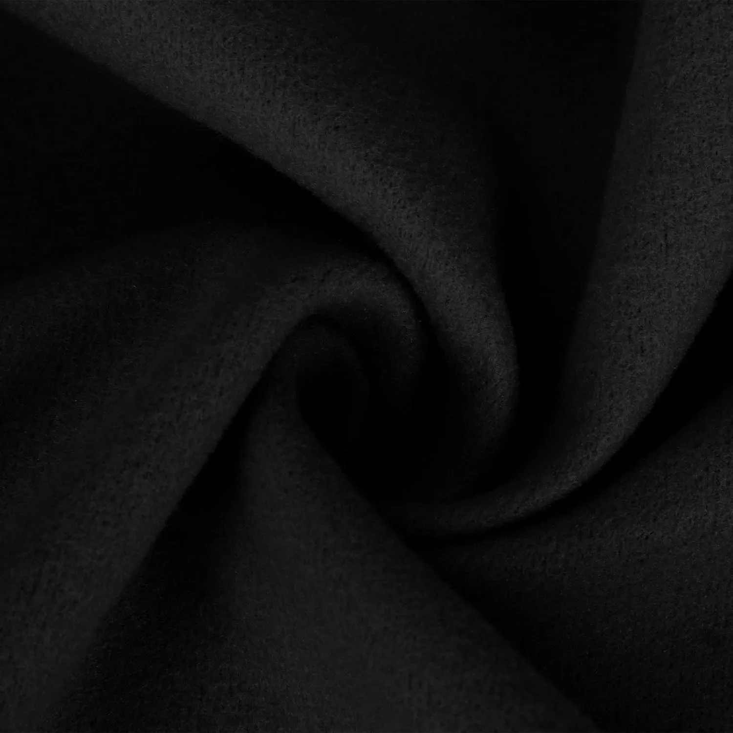 Womens Winter Trench Coats Elegant Wool Blend Pea Coats Lapel Collar Double Breasted Mid-Long Length Overcoat